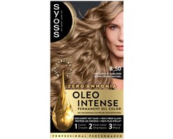 3x Syoss Color Oleo Intense 8-50 Natuurlijk Asblond