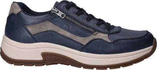 Rieker Sneakers - Heren - Blauw - Maat:43