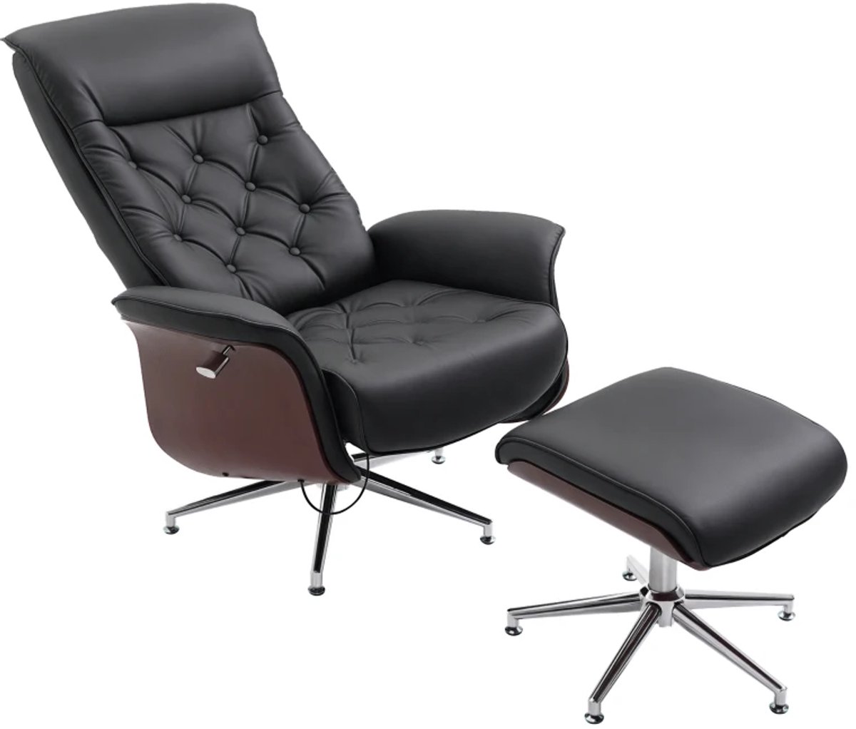 Exoluxe Relaxfauteuil Retro Chesterfield - 360° Draaibaar - Exoluxe - €379,95