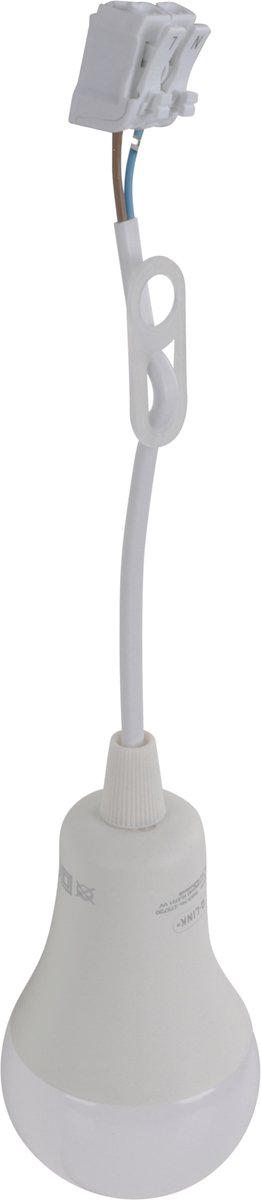 Q-Link ledlamp verhuisset - 12W - 4000K - slagvast - wit