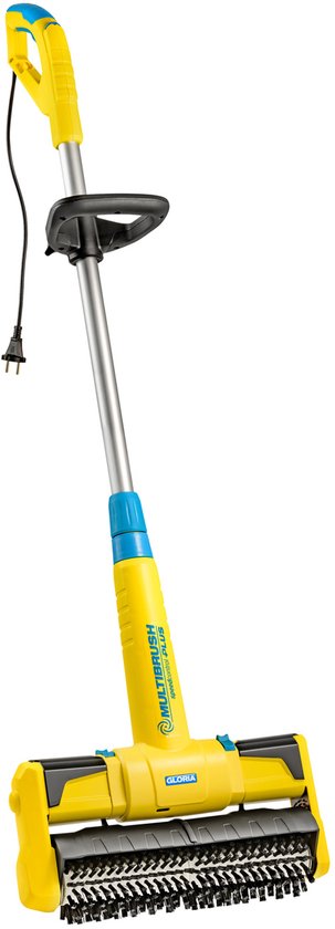 Foto: Gloria multibrush 230v xl multifunctionele xl elektrische borstel voor het reinigen van oppervlakken en voegen 32 cm xl werkbreedte