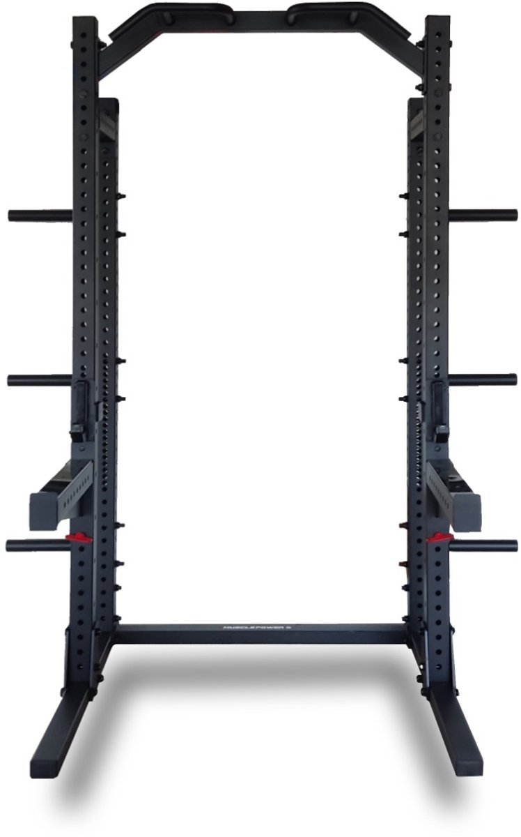 Muscle Power Basic Squat Rack - Zwart