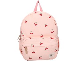 Kidzroom Secret Garden - Kinder rugzak - 11,7 liter - 36 x 27 x 12 cm - Kersen - Roze
