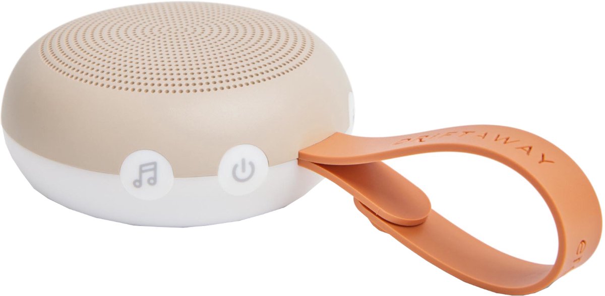 Ergopouch Drift Away White Noise - White Noise machine - Slaaptrainer baby - Slaaphulp - Witte ruis - Taupe