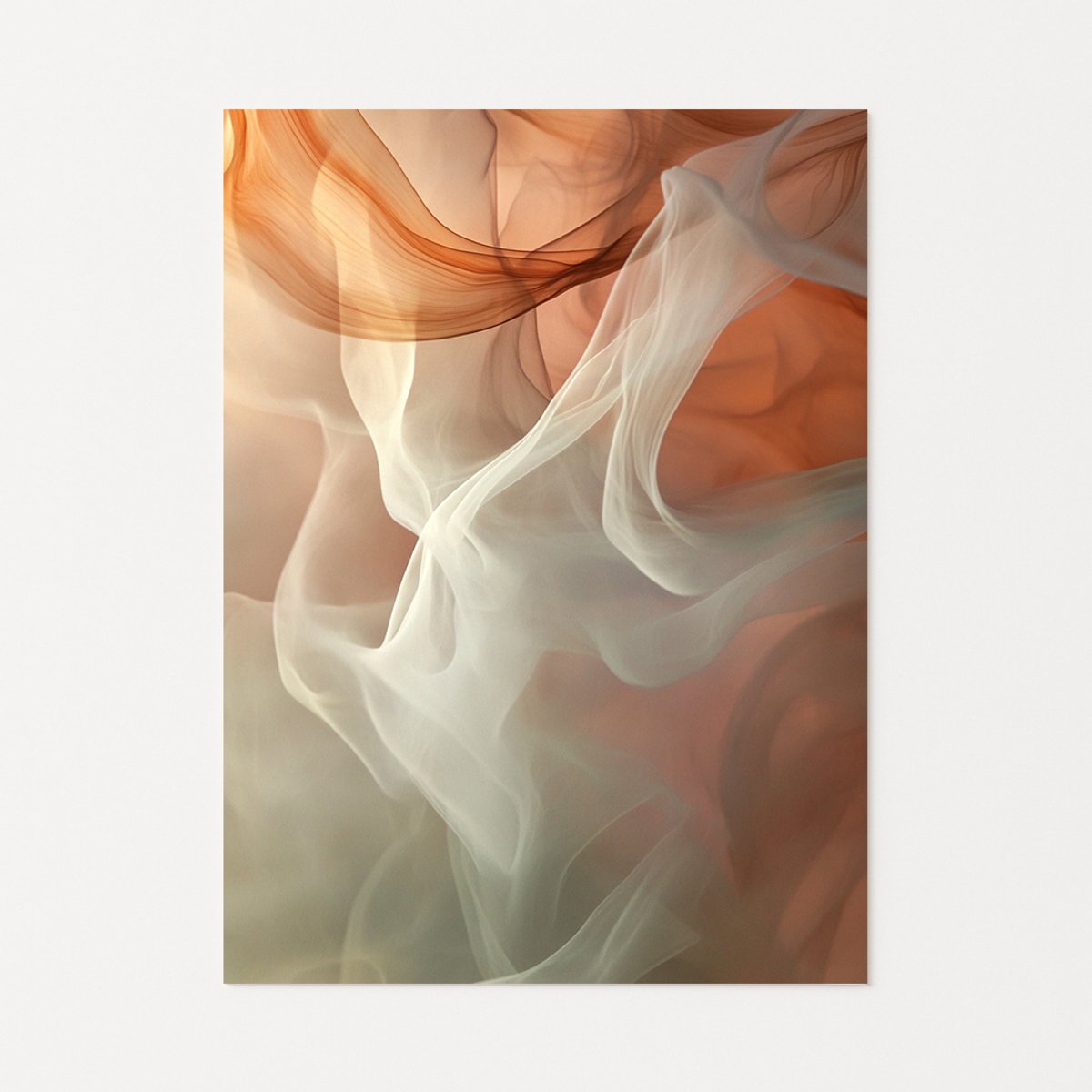 Sluier wanddecoratie - Muurdecoratie modern - 70x100 cm