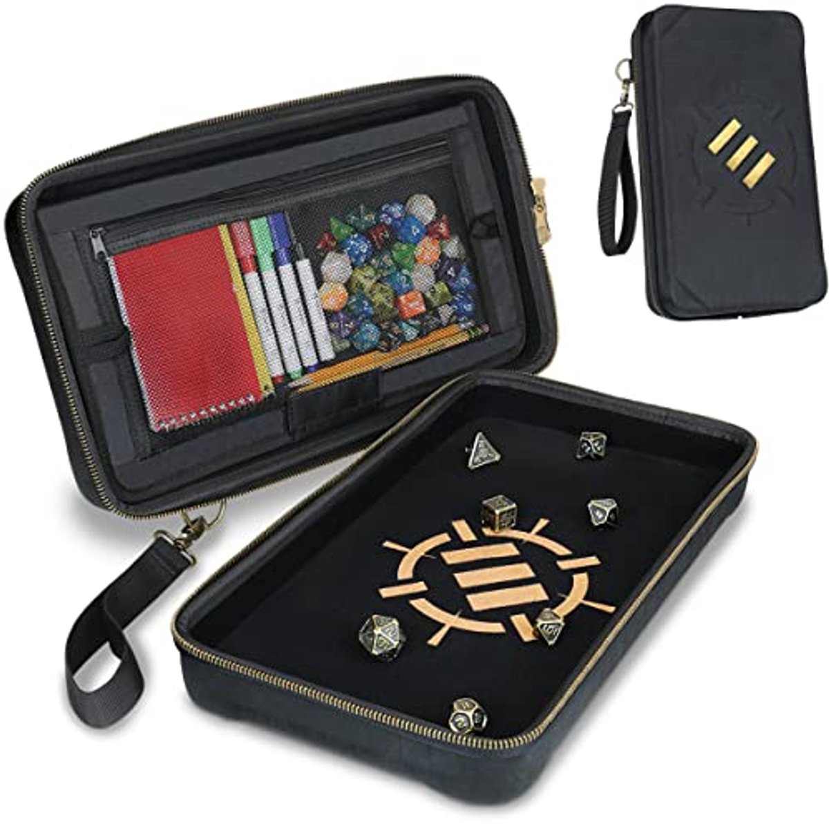 Enhance Gaming dobbelsteen organizer XL - Tabletop RPG dice tray multicolor.