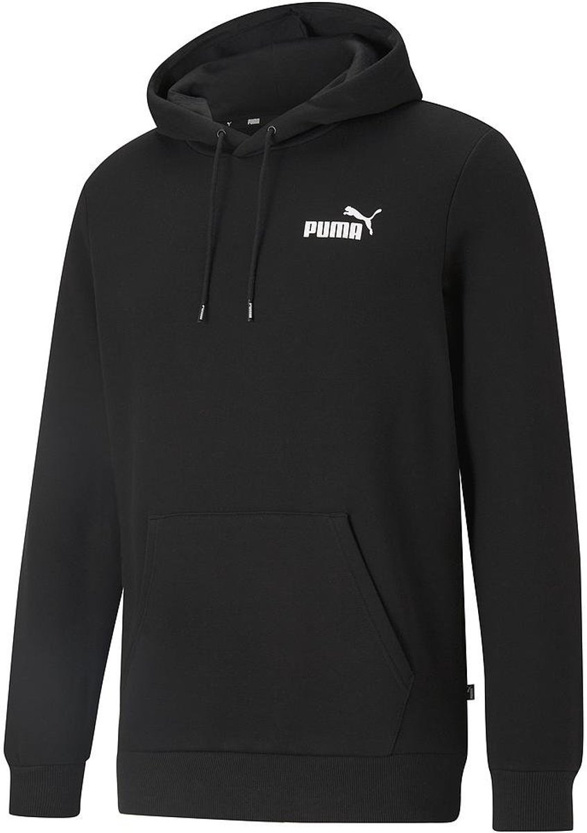 Puma hoodie ESS sportieve unisex trui met logo XS. Zwart