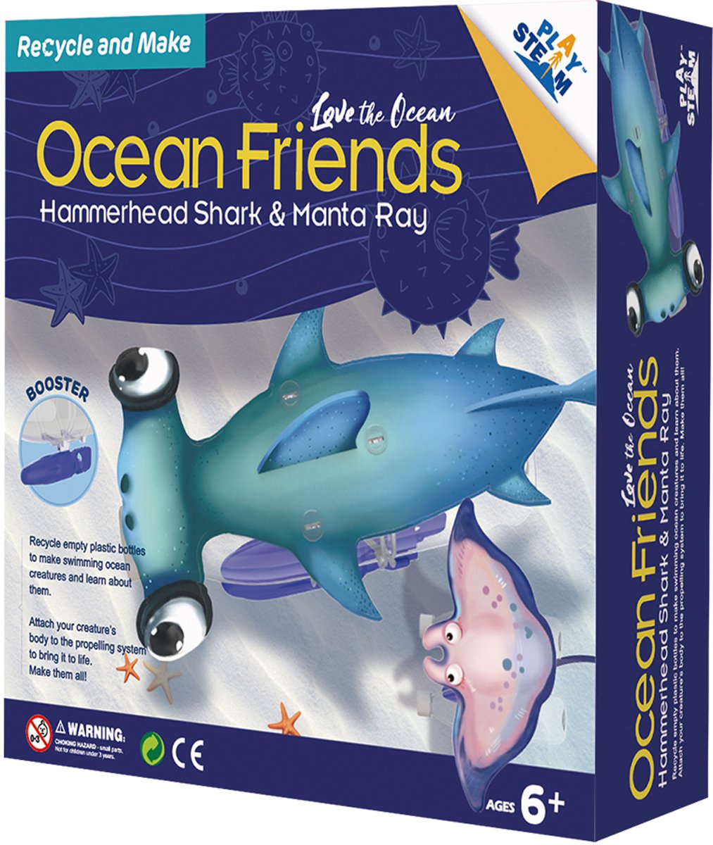 PlaySTEAM - Hammerhead Shark & Manta Ray