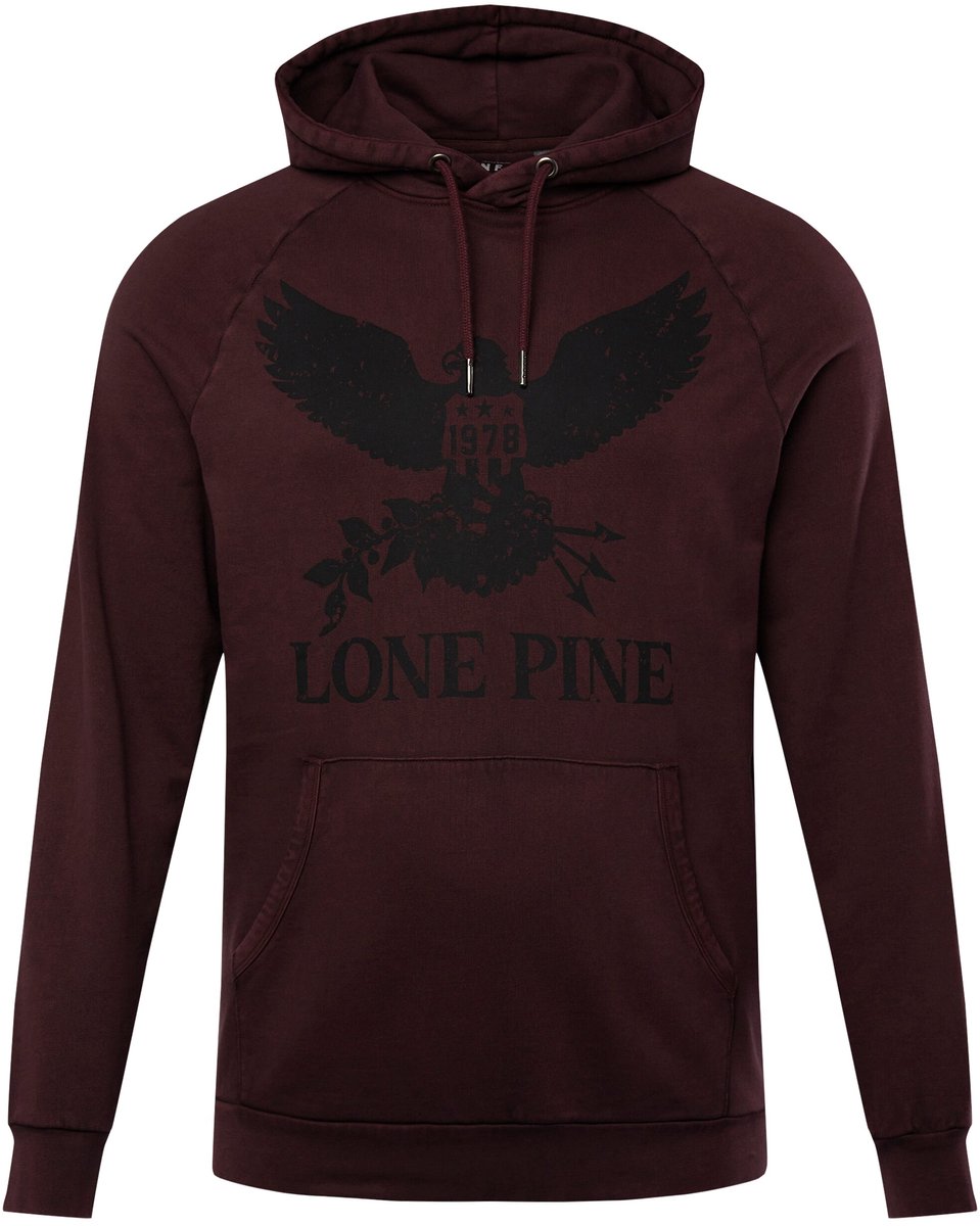 John F. Gee - Heren - Hoodie vintage look print - Bes - Maat XXL
