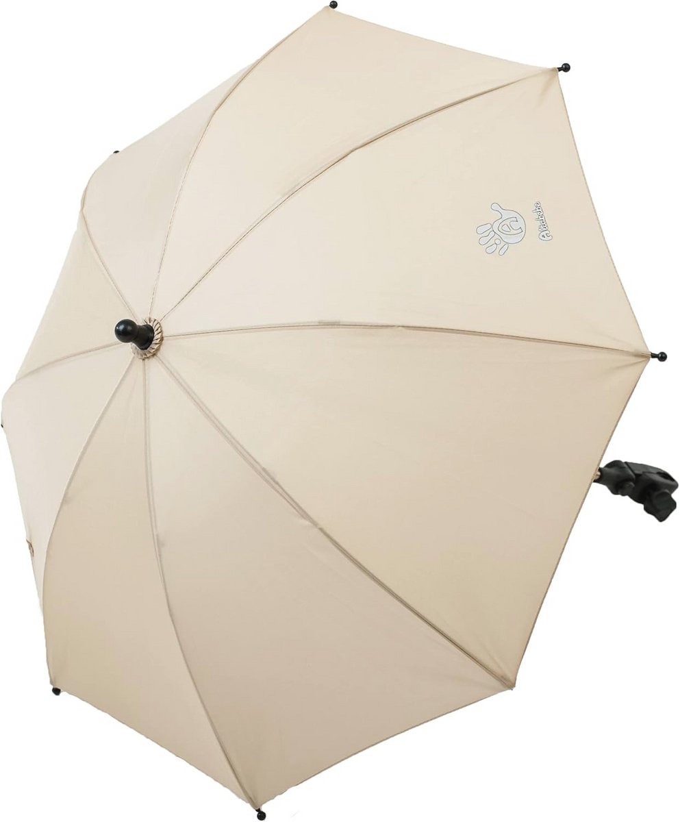 Universele parasol voor kinderwagen en buggy - UV-bescherming 50+, 73 cm diameter