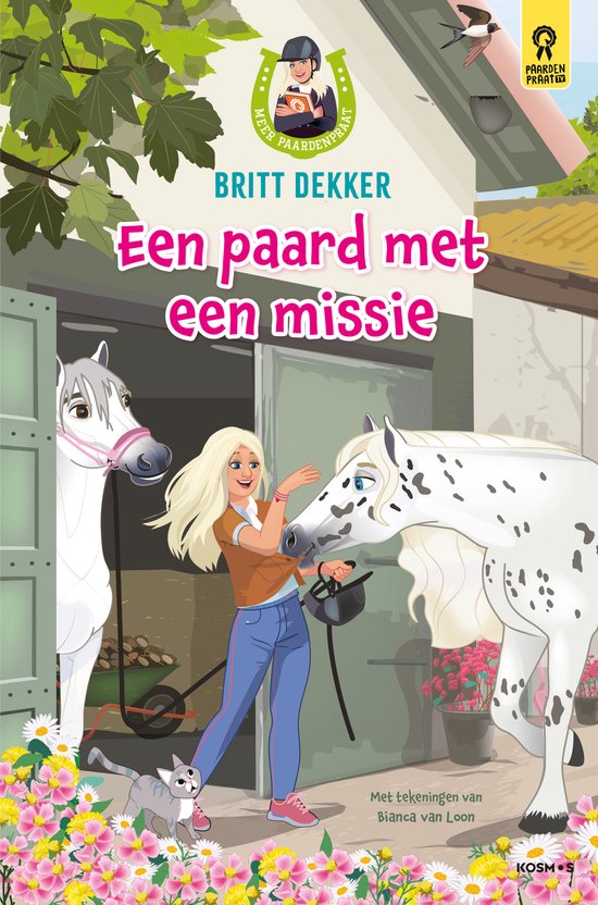 Meer paardenpraat 6 - Een paard met een missie - cover