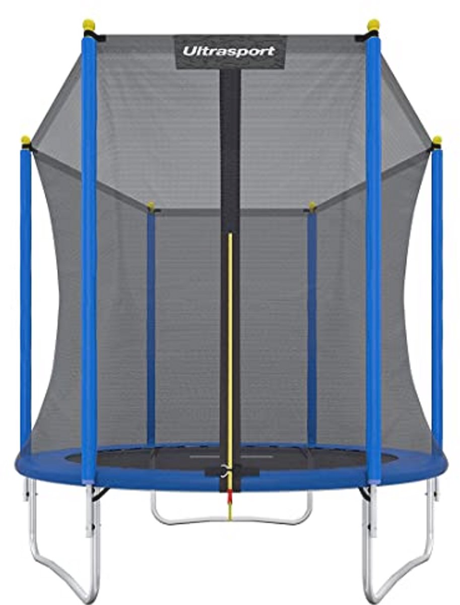 Ronde Tuin Trampoline met Veiligheidsnet - Ø 140/183/244/305/366/420 cm - Voor Kinderen, Weerbestendig