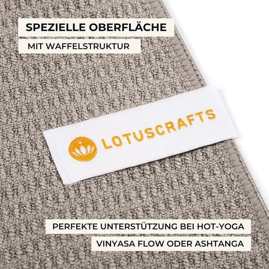 Yoga Handdoek - Antislip en Sneldrogend voor Hot Yoga — afbeelding 2