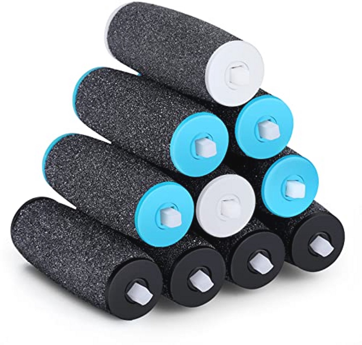 Vervangrollen voor Elektrische Voetvijl - 10/20 Stuks met Pumice Steen en Diverse Ruwheid