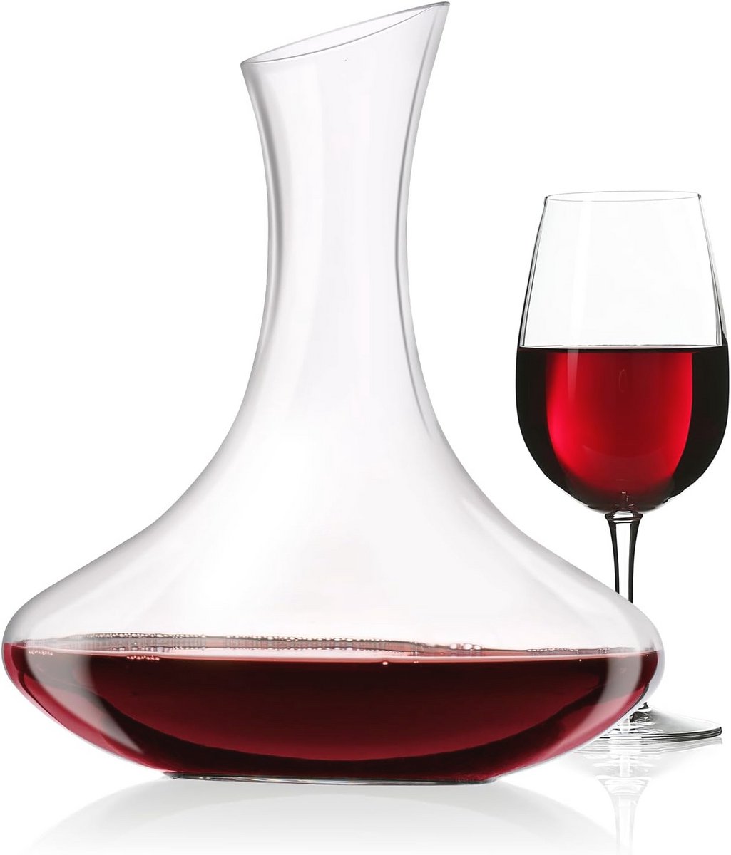 Decanteer Karaf voor Wijn 1,78 Liter - Elegante Wijnaccessoires