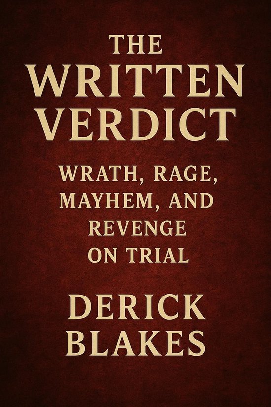 The Written Verdict - cover