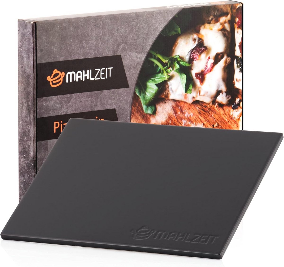 Rectangular Pizza Stone 38 x 30 cm - Perfect for Pizza and Flammkuchen Baking