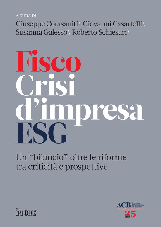 Fisco Crisi d'Impresa ESG - cover