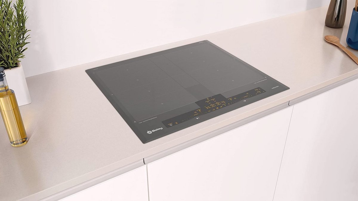 Inductiekookplaat 60 cm met 2 zones en flexinductie – touch-bediening