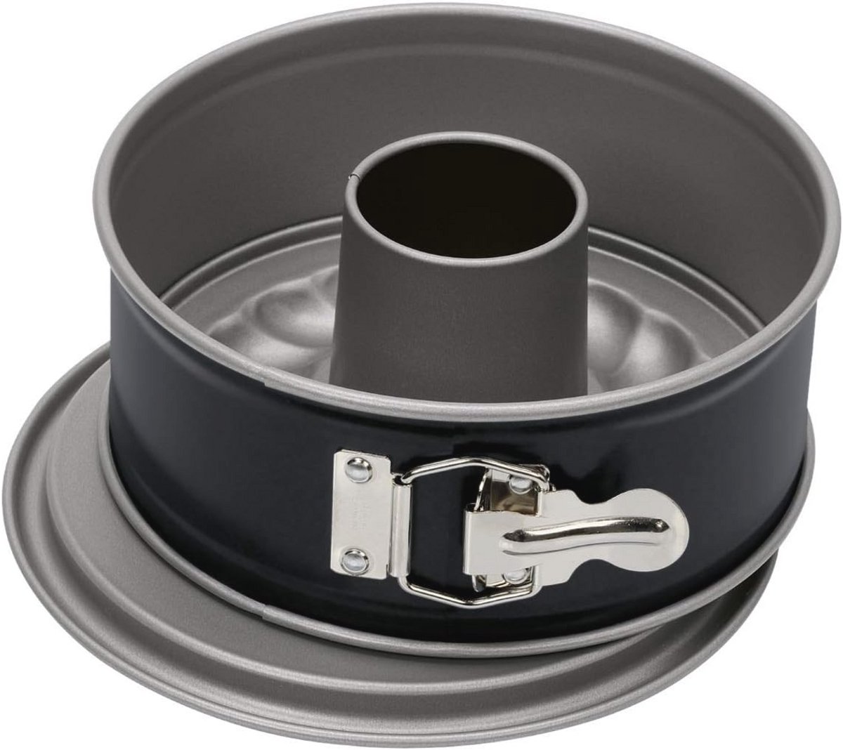 Mini bakvorm 20 cm rond voor taarten en gebak - springvorm met 2 bodems en antiaanbaklaag