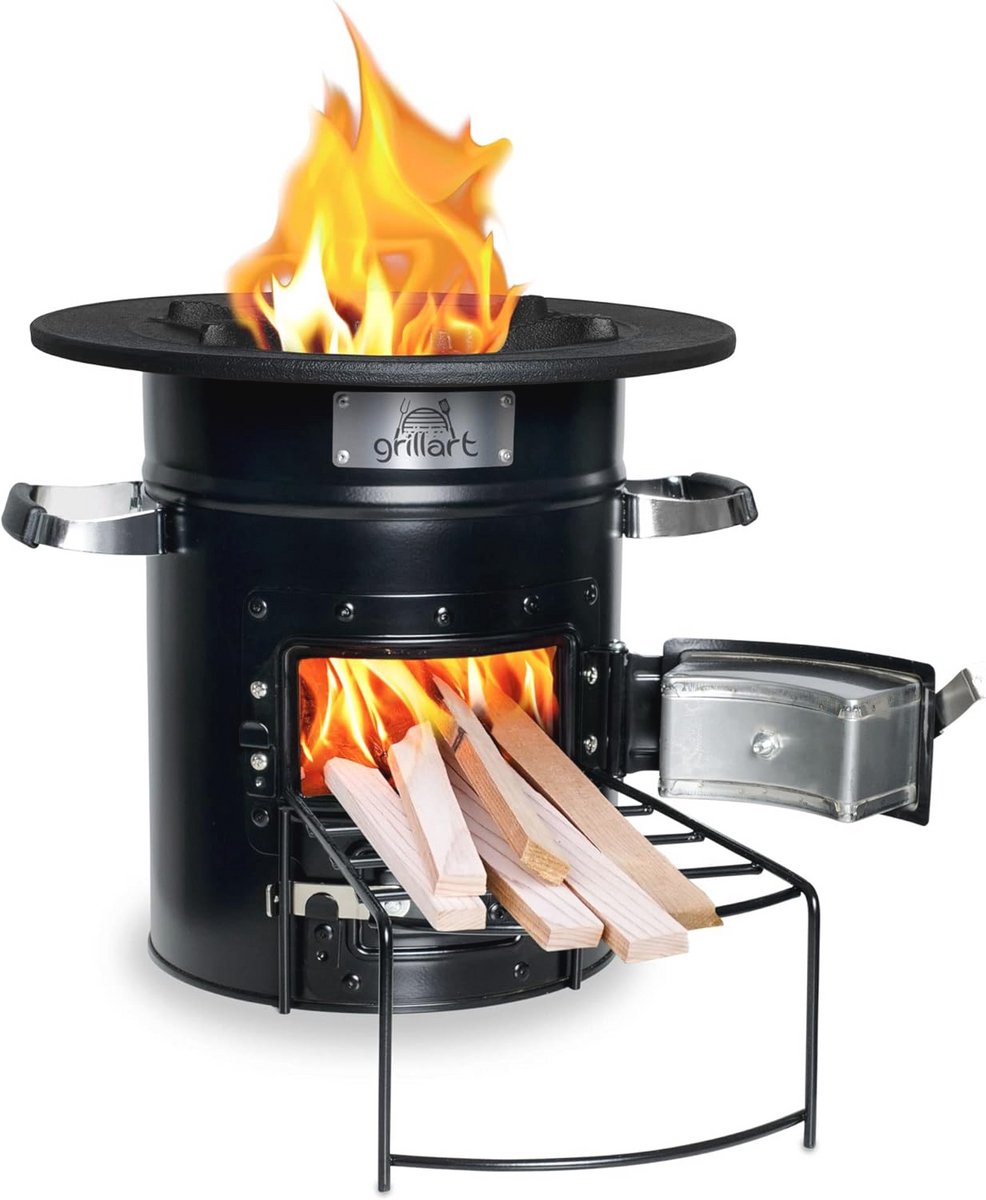 Efficiente Raketoven voor Buiten - Campingkooktoestel en