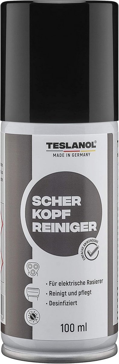 Scheerkopreinigingsspray voor Elektrische Scheerapparaten en Tondeuses - 100 ml