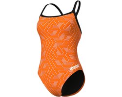 Arena | Escape Swimsuit | Challenge Back | Black / Orange