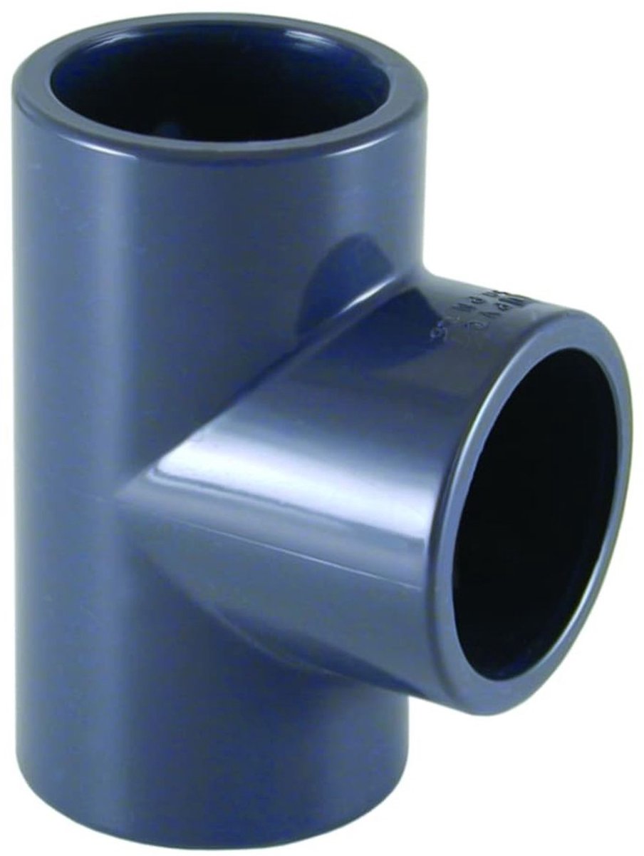 PVC-U T-Stück Muffe 63 mm PN16