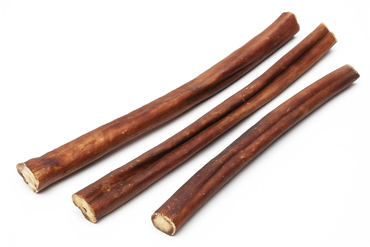 Bullepees 25-30cm (3x) - Natuurlijke Hondensnacks - Bellobox