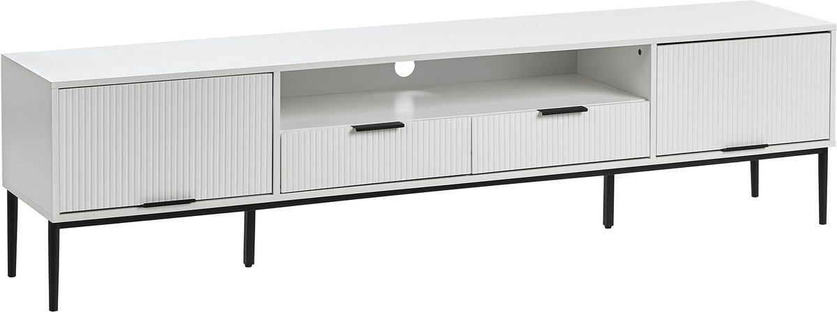 LEDUC - TV-meubel - Wit - MDF