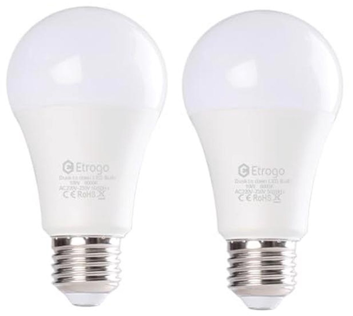 LED Gloeilamp met Twilight Sensor - 10W E27 - Energiebesparend tot 100W