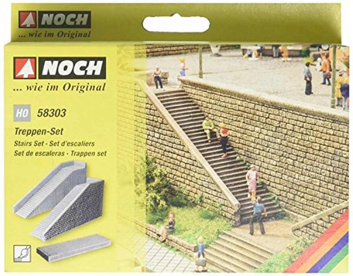 Trap Set voor Modelspoor H0