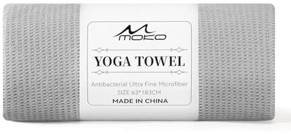 Antislip Yoga Handdoek 180 x 61 cm - Ideaal voor Pilates, Fitness, Meditatie en Strand