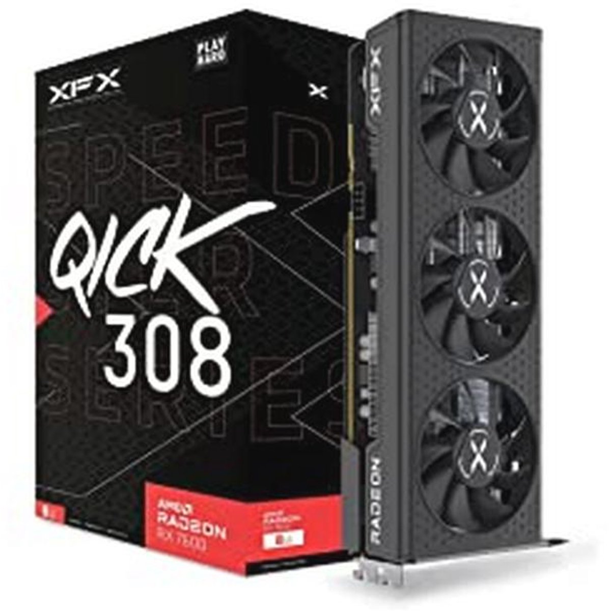 8 Gb Radeon Rx 7600 Grafische Kaart Voor Gaming videokaart