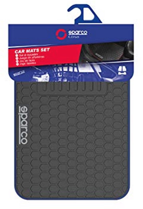 Sparco automatten set - Stof - Blauw