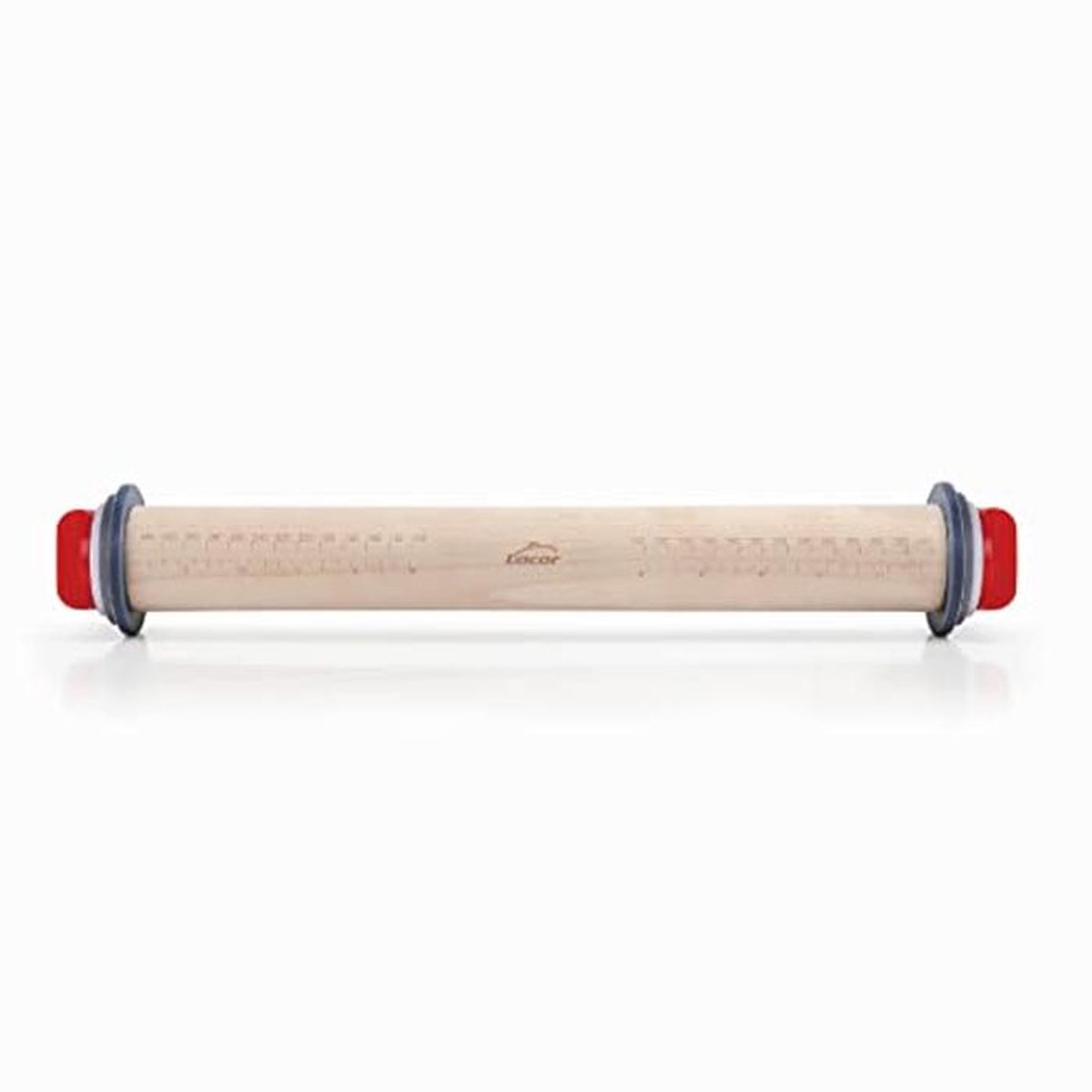 Teigroller Beukenhout 34 CM met Weinring - Houten Bakgereedschap