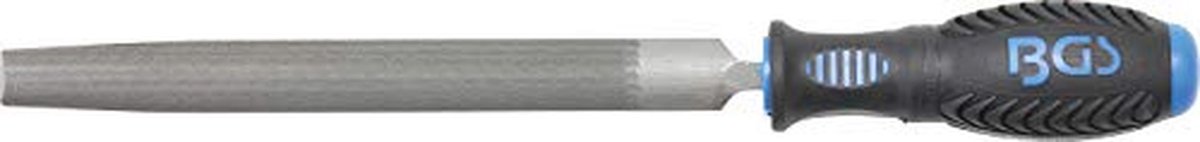 Halfronde Werkplaatsvijl 200 mm - Kapping 3