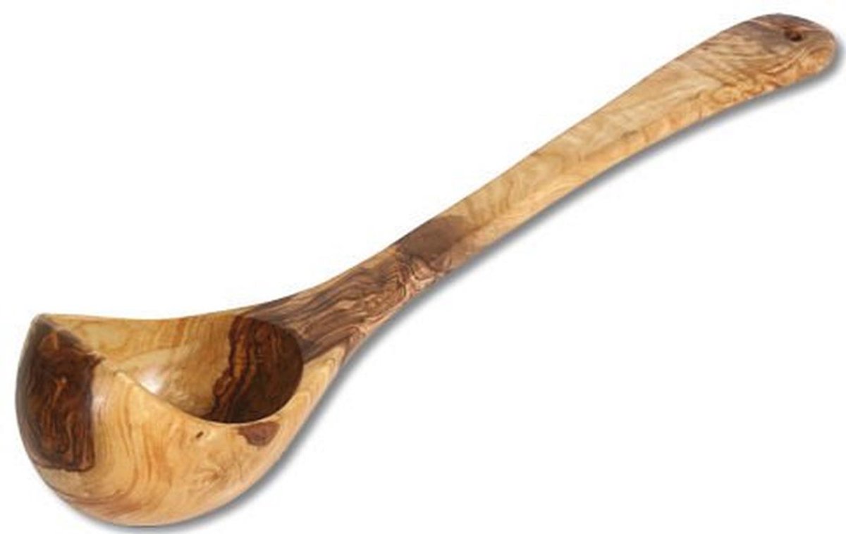 Scheplepel van Olijfhout 15x30 cm - Rustieke Keukengereedschap