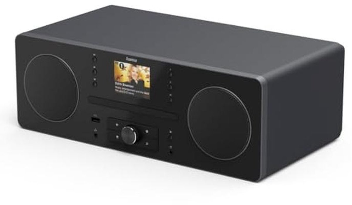 Digitale Radio met Bluetooth, DAB+, FM en CD-speler - Zwart