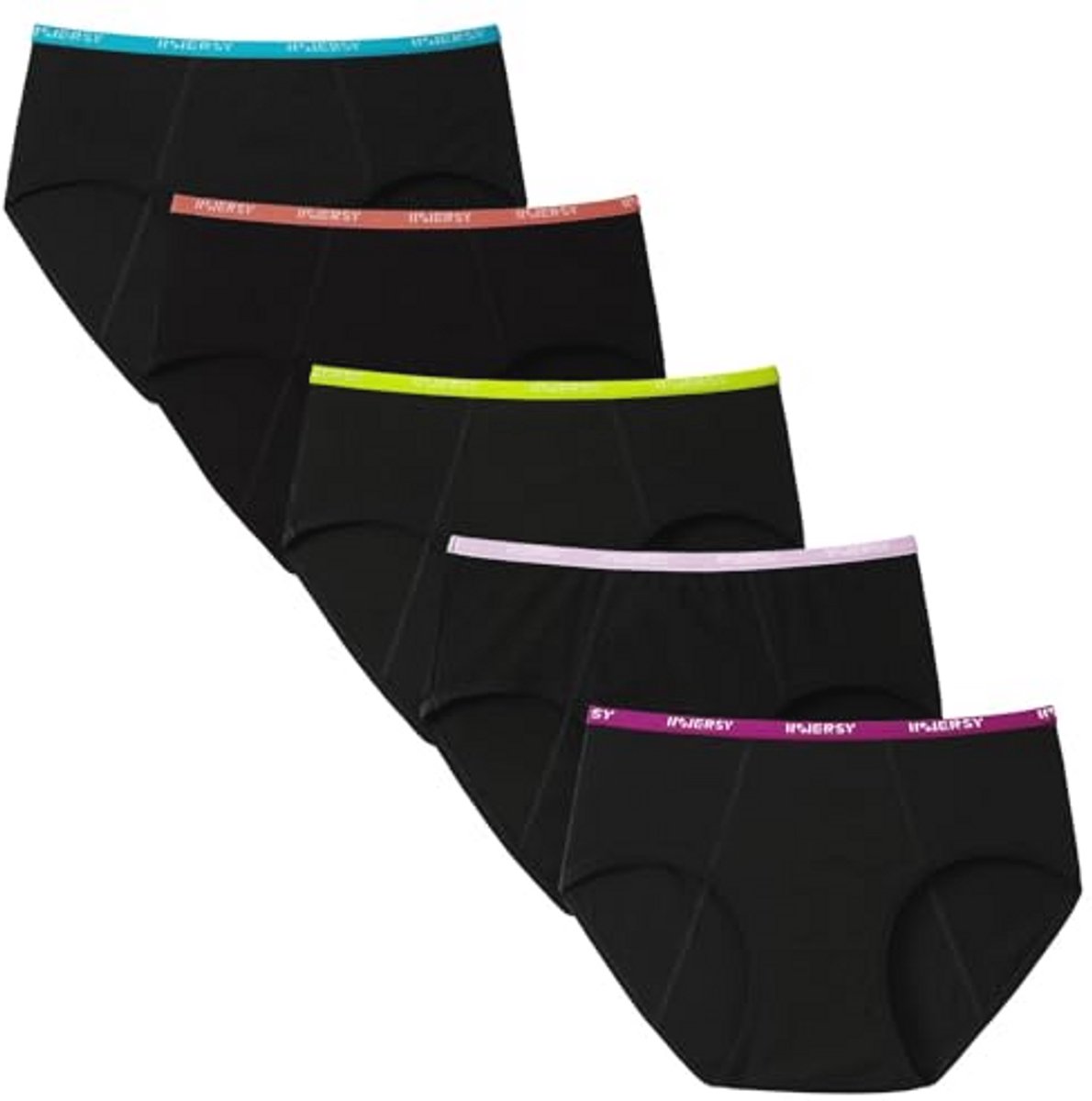 Menstruatie-ondergoed voor Meisjes 10-16 Jaar - Katoenen Slip met 5 Stuks