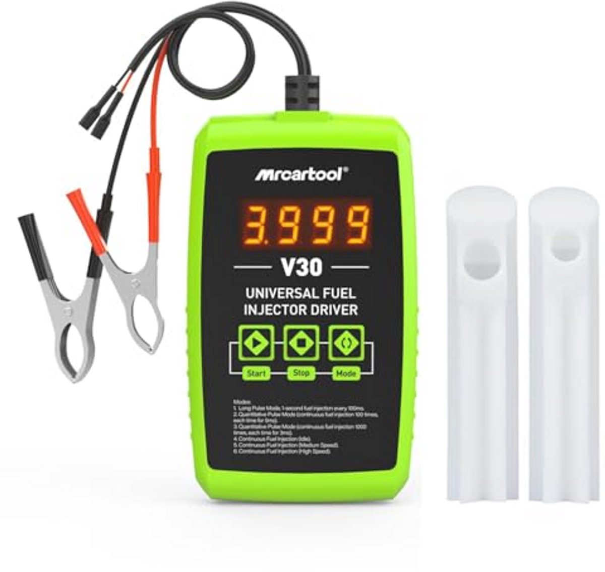 Universele brandstofinjector tester met 6 testmodi en adapters