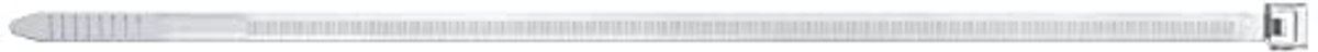 Kabelbinders 2,5 x 200 mm - Transparante kabelbinders voor het bundelen van kabels en buizen - 100 stuks