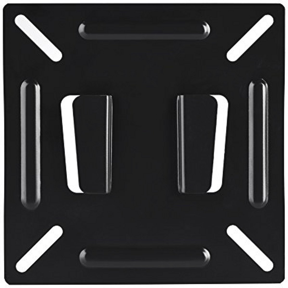 Wandmonitorhouder voor 12-24 inch LCD en LED - VESA 75x75 100x100 - Zwart