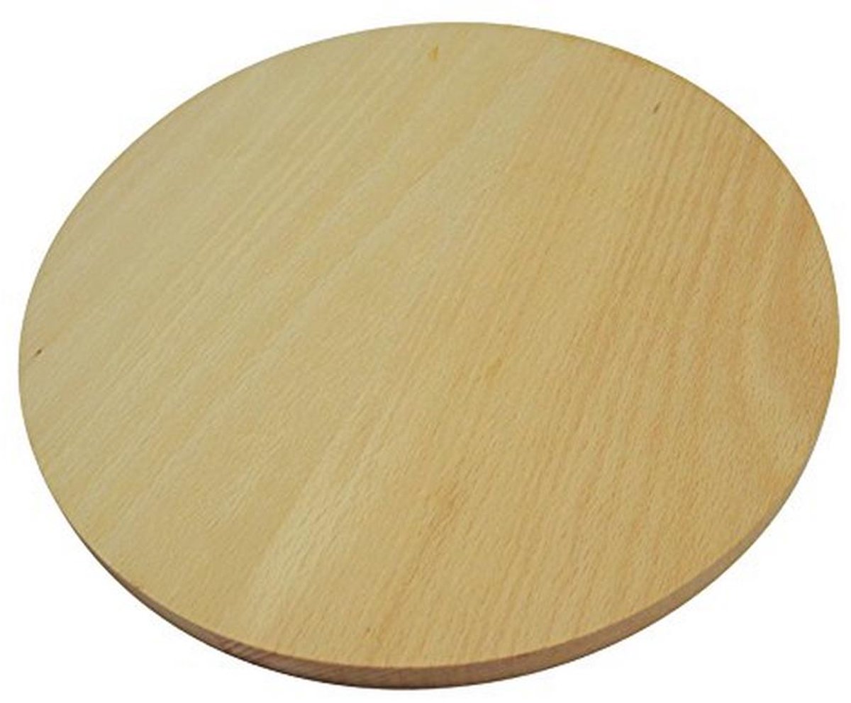 Dubbelzijdige Houten Snijplank 40cm - Perfect voor Pizza en Voedselbereiding
