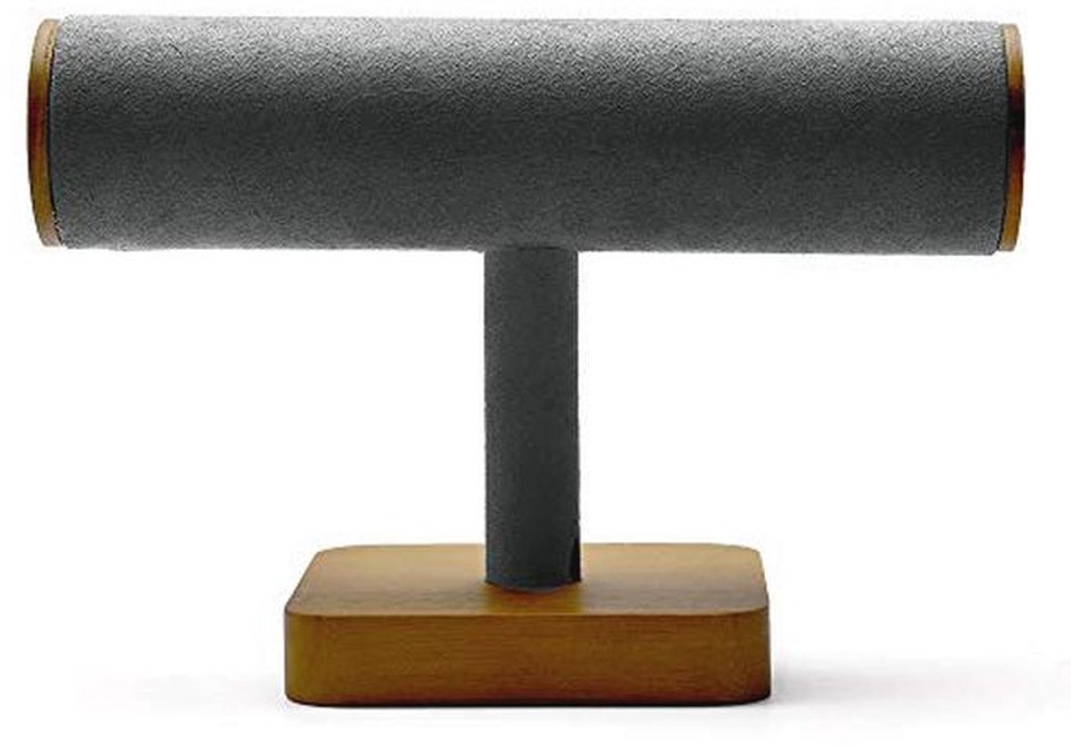 Houten sieradenstandaard en organizer voor armbanden en horloges