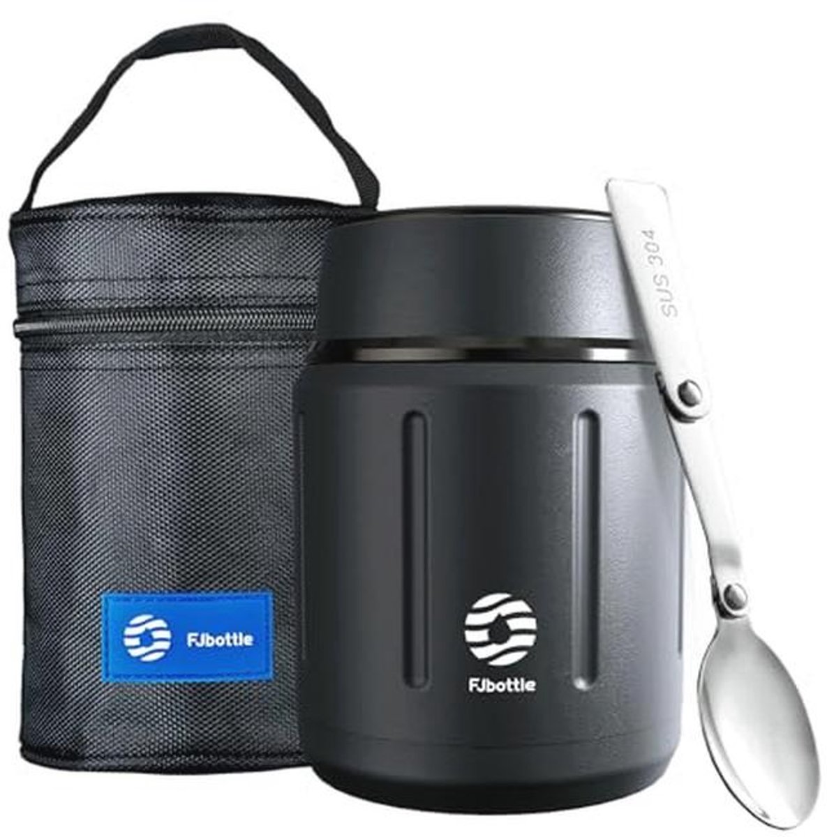 Thermos Voedselfles 500ml Geïsoleerde Lunchbox voor Warm en Koud Voedsel