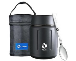 Thermos Voedselfles 500ml Geïsoleerde Lunchbox voor Warm en Koud Voedsel