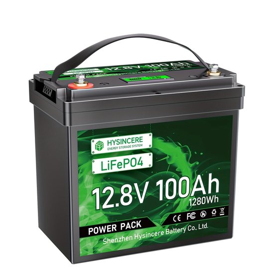 AFTERTECH LifePO4 Oplaadbare lithium batterij, ijzer, fosfaatbatterij