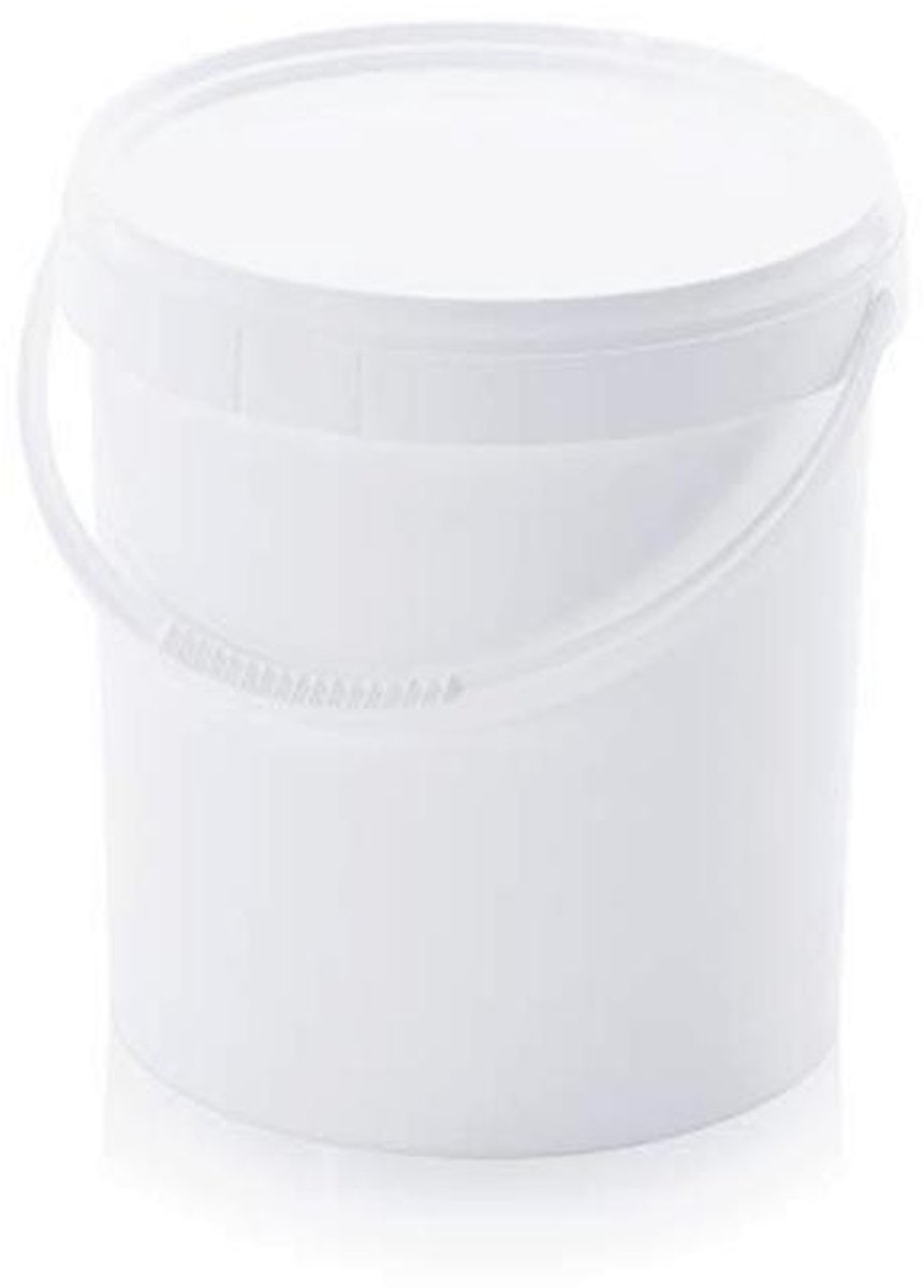 Voedselveilige Emmer 10,8 Liter met Deksel - Originele Sluiting