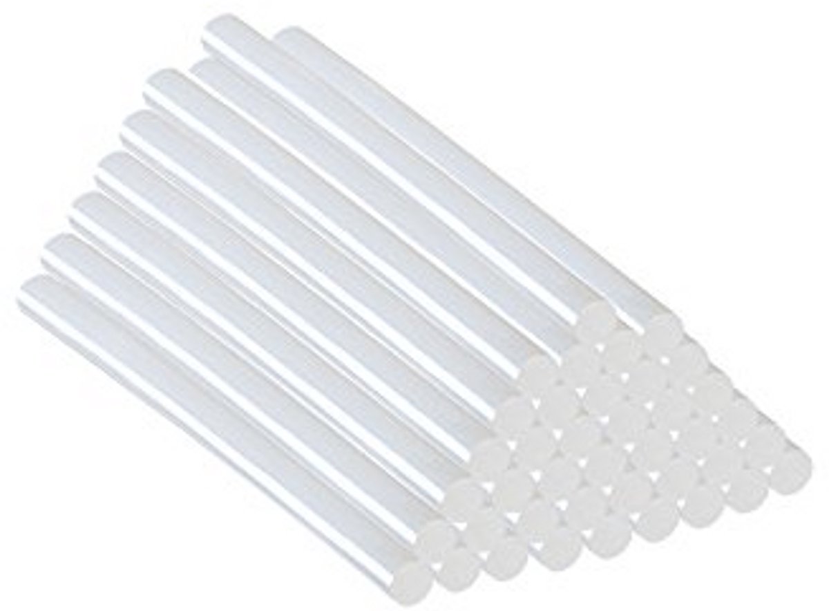 Transparante hete lijmsticks Ø7 mm - 240 g, 40 stuks voor lijmpistolen